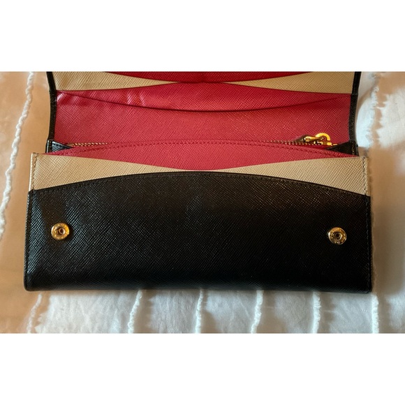 Prada gorgeous RARE authentic multicolor long wallet. Beautiful condition. - Picture 2 of 5